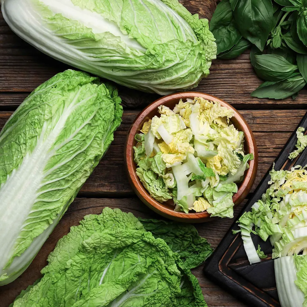 VEGSOW Michihili Chinese Cabbage Seeds - Heirloom Napa Cabbage Seeds