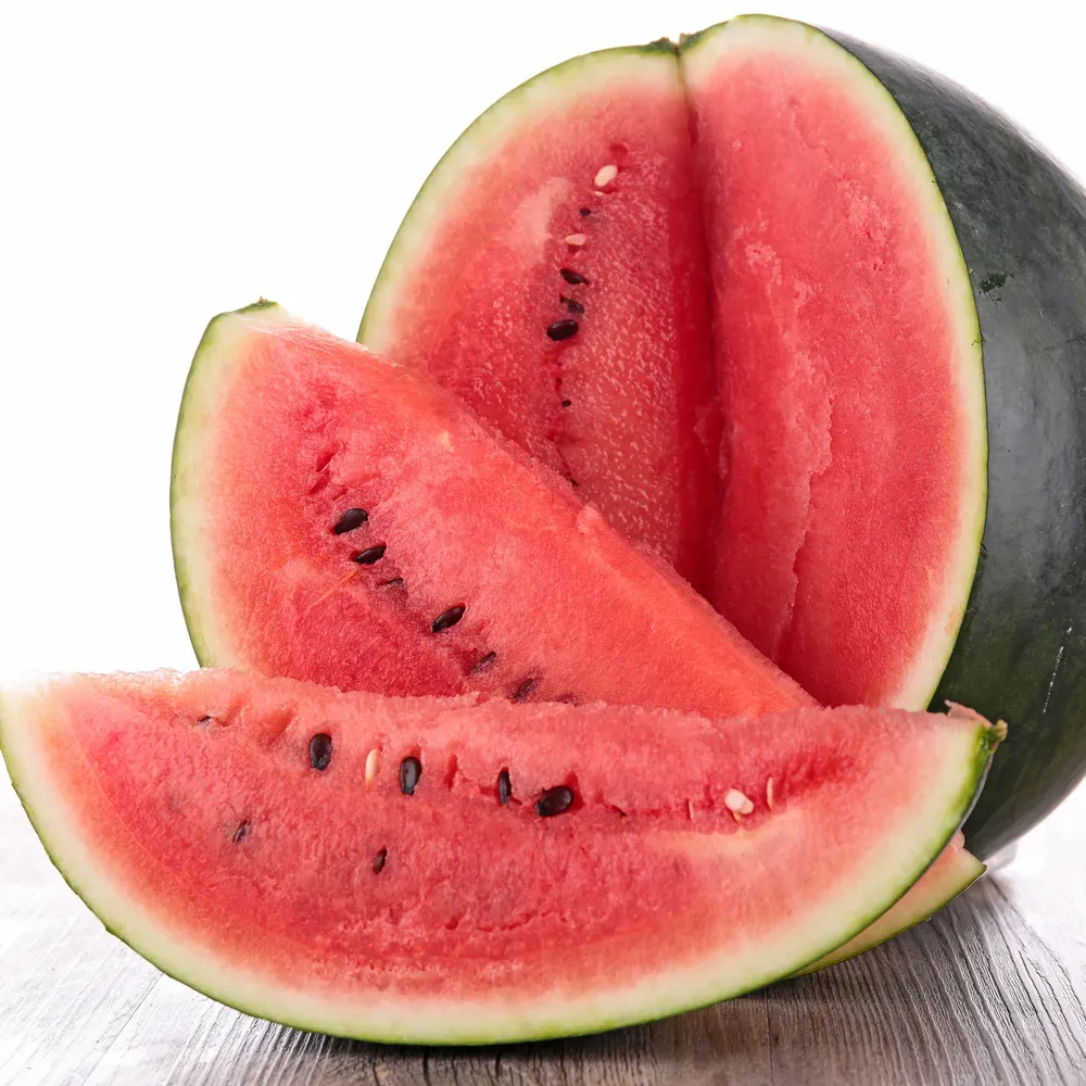 VEGSOW Sugar Baby Watermelon Seeds - Heirloom Round Watermelon Seeds for Home Gardening