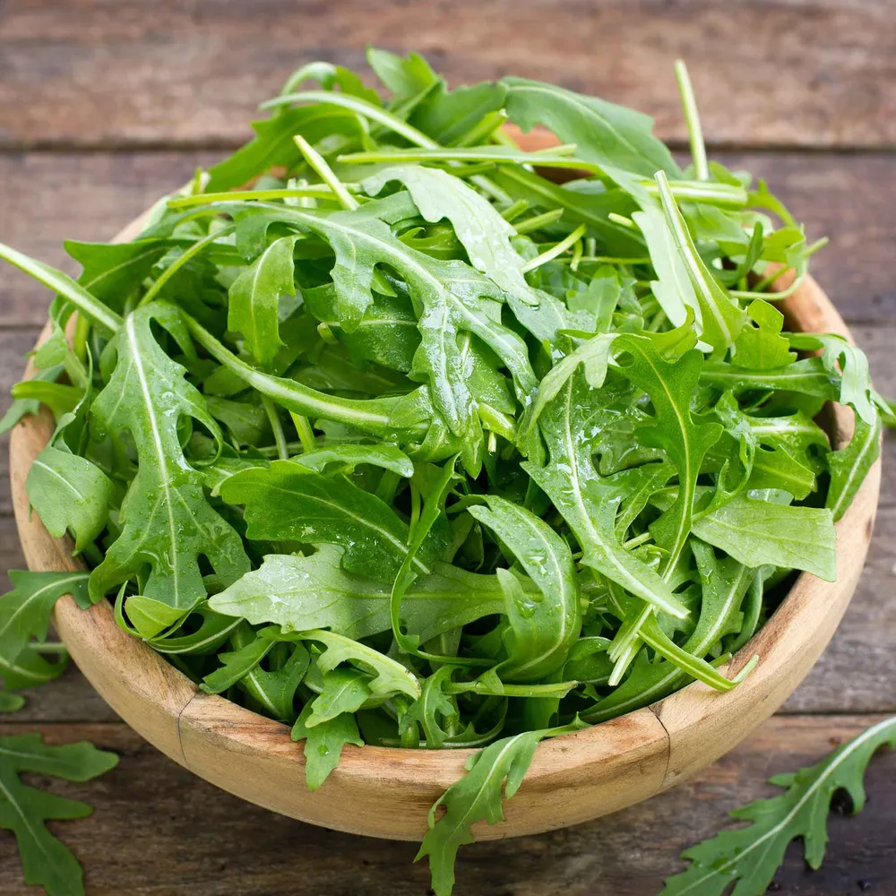 VEGSOW Organic Arugula Seeds - Wild Variety for Sprouting and Microgreens