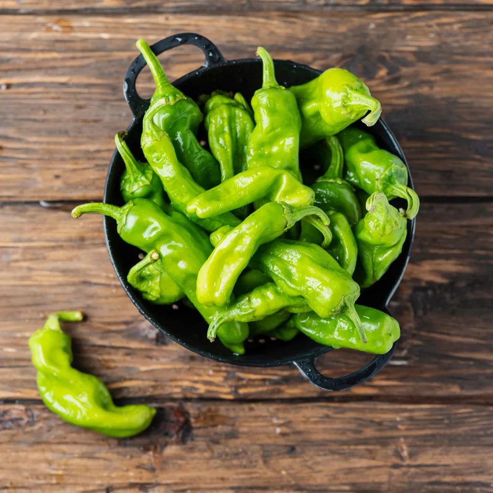 VEGSOW Pepperoncini Italian Sweet Pepper Seeds - Heirloom Variety for Home Gardening