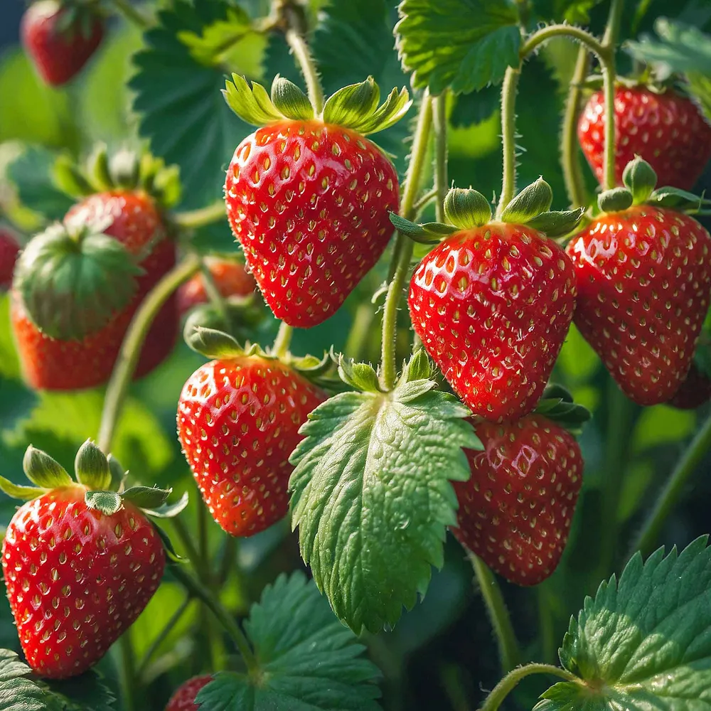 VEGSOW Eversweet Everbearing Strawberry Seeds for Home Gardening